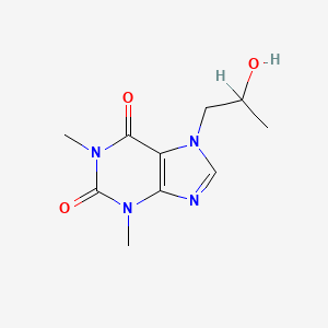 Chemical structure of Proxyphylline