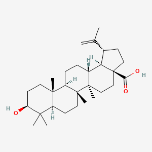 Chemical structure of Betulinic acid