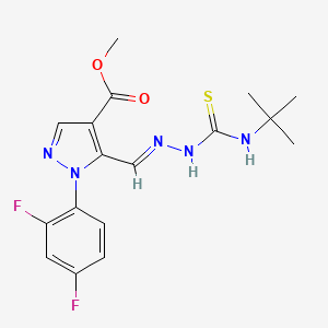 Chemical structure of CID 2745687