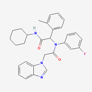 Chemical structure of Mutant IDH1-IN-1