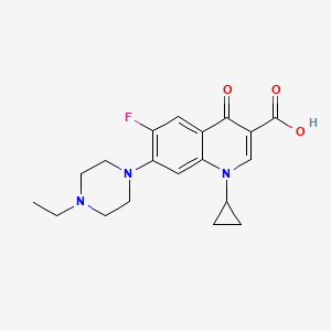 Chemical structure of Enrofloxacin