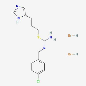 Chemical structure of Clobenpropit dihydrobromide