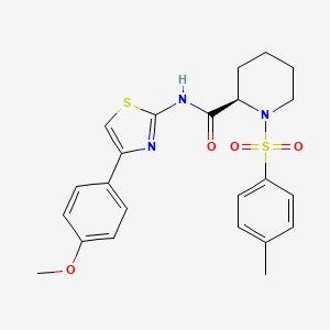 Chemical structure of ML 277