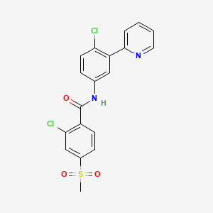 Chemical structure of Vismodegib