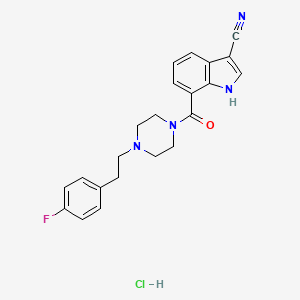 Chemical structure of EMD 281014 hydrochloride