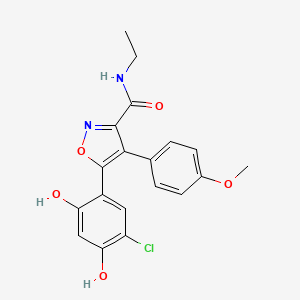Chemical structure of VER-50589