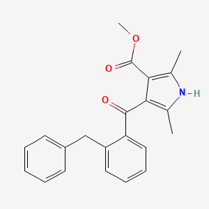 Chemical structure of FPL 64176