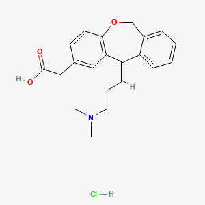Chemical structure of Olopatadine HCl