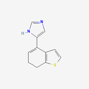Chemical structure of RWJ 52353