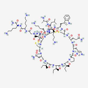 Chemical structure of Tertiapin-Q