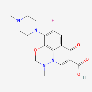 Chemical structure of Marbofloxacin