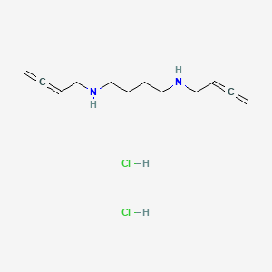 Chemical structure of MDL 72527 dihydrochloride