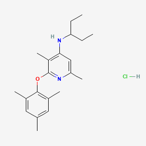 Chemical structure of CP 376395 hydrochloride