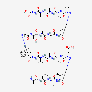Chemical structure of Actagardin