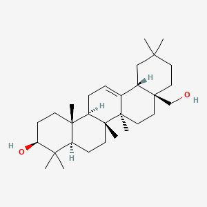 Chemical structure of Erythrodiol