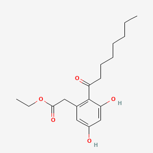 Chemical structure of Cytosporone B