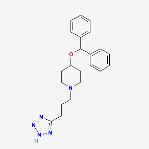 Chemical structure of HQL 79