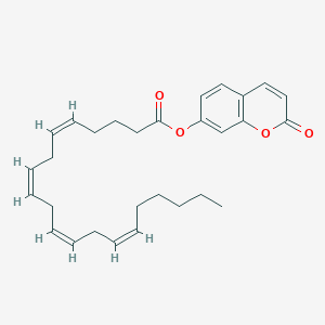 Chemical structure of 7-HC-arachidonate