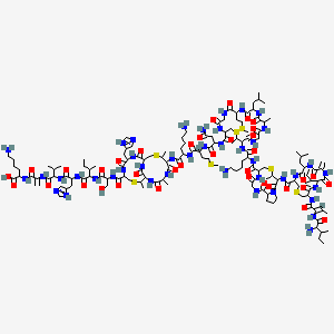 Chemical structure of Nisin