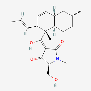 Chemical structure of Equisetin