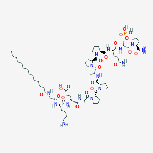 Chemical structure of L803-mts