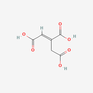 Chemical structure of trans-Aconitic acid