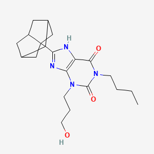 Chemical structure of PSB 36