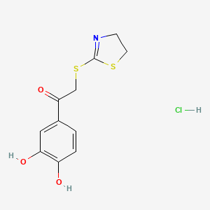 Chemical structure of RETRA hydrochloride