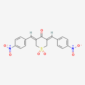 Chemical structure of Ubiquitin Isopeptidase Inhibitor I