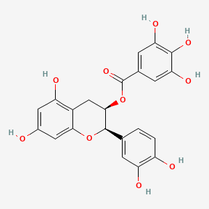 Chemical structure of Epicatechin-3-Gallate