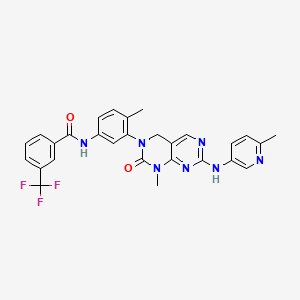 Chemical structure of GNF-7