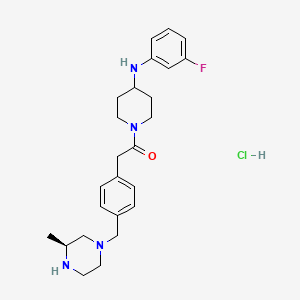 Chemical structure of GSK962040 hydrochloride