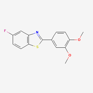 Chemical structure of GW 610
