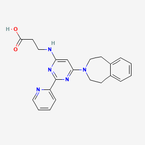 Chemical structure of GSK J1