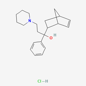 Chemical structure of Biperiden HCl