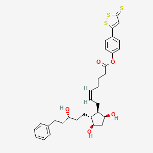 Chemical structure of ACS 67