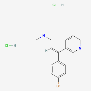 Chemical structure of Zimelidine dihydrochloride