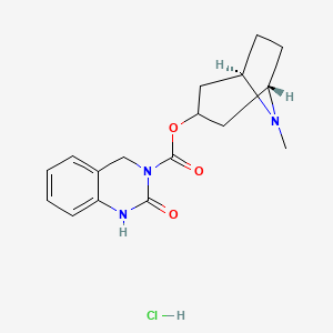 Chemical structure of DAU 5884 hydrochloride