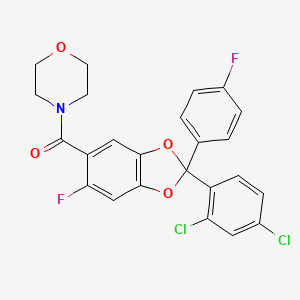 Chemical structure of TC-C 14G
