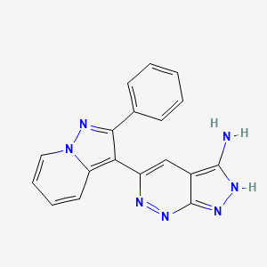 Chemical structure of FR 180204