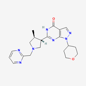 Chemical structure of PF-04447943