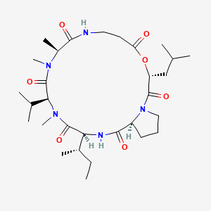 Chemical structure of Destruxin B