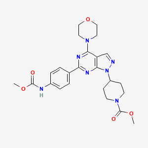 Chemical structure of WYE-354