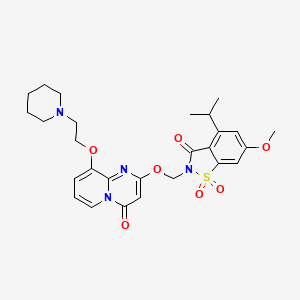Chemical structure of SSR 69071