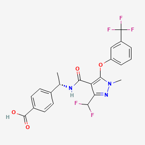 Chemical structure of E7046