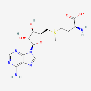 Chemical structure of Ademetionine