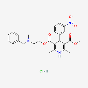 Chemical structure of Nicardipine HCl