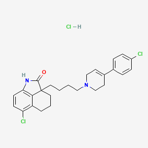 Chemical structure of DR 4485 hydrochloride