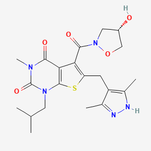 Chemical structure of AR-C155858