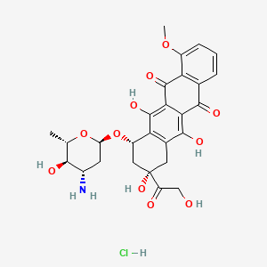 Chemical structure of Adriblastin